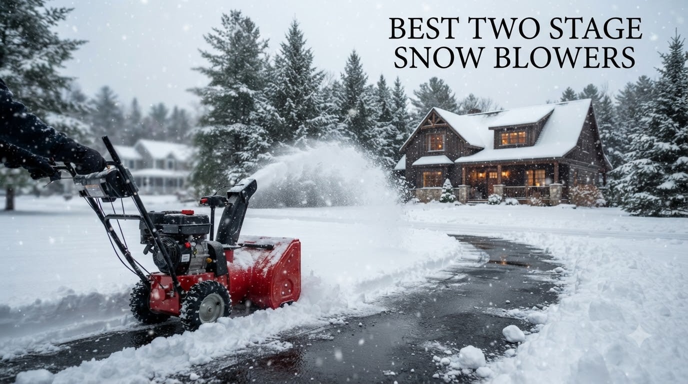 best two stage snow blowers