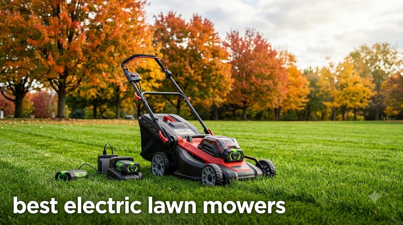 best electric lawn mowers