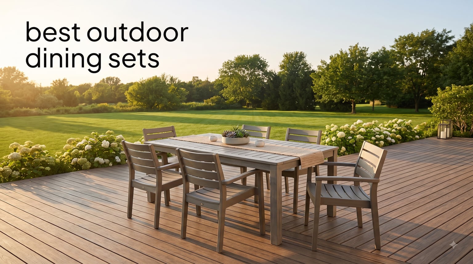 best outdoor dining sets