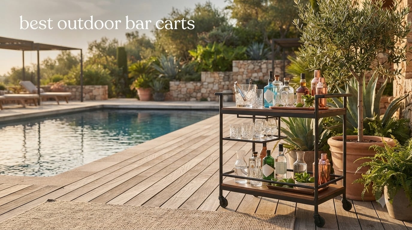 best outdoor bar carts
