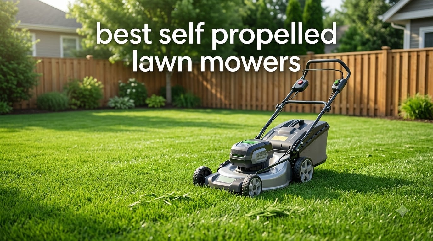 best self propelled lawn mowers