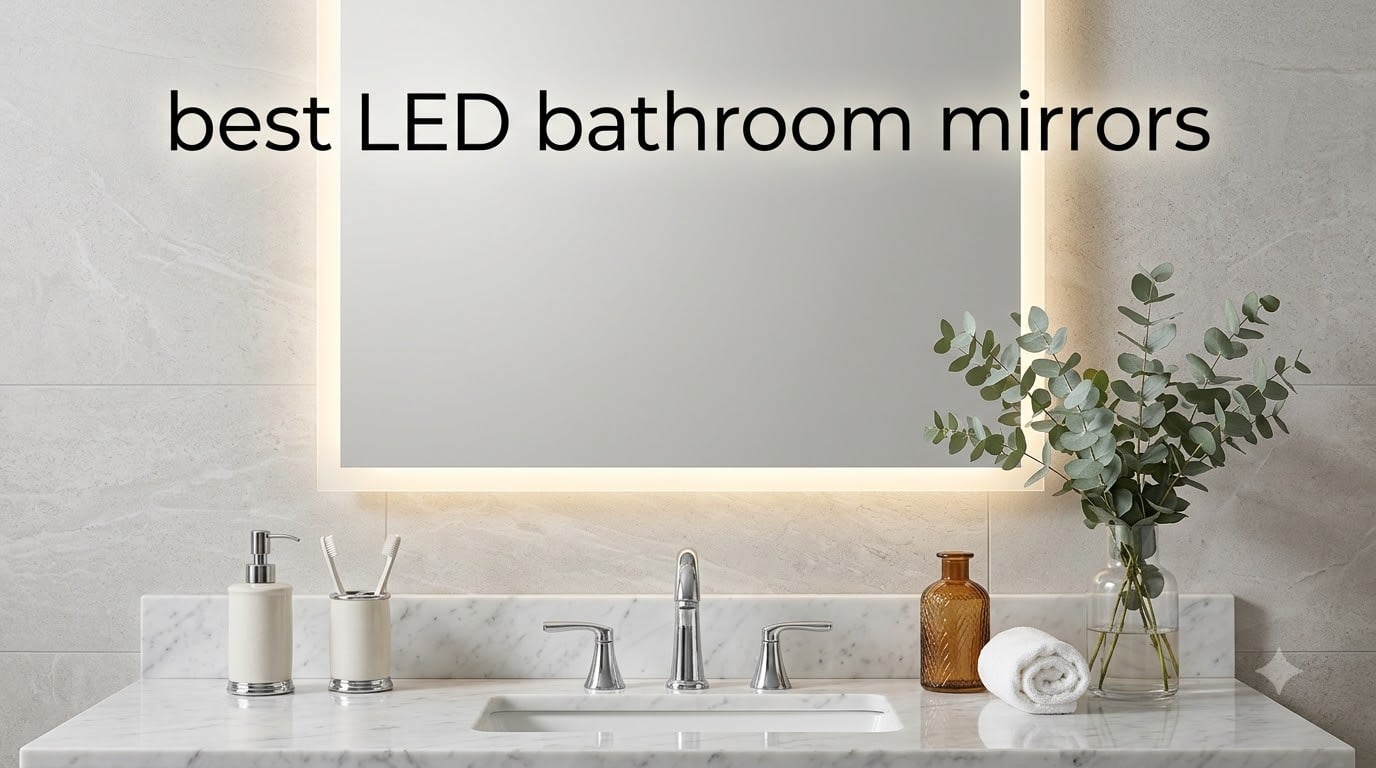 best LED bathroom mirrors