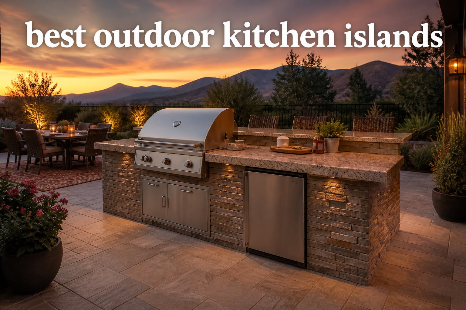 best outdoor kitchen islands