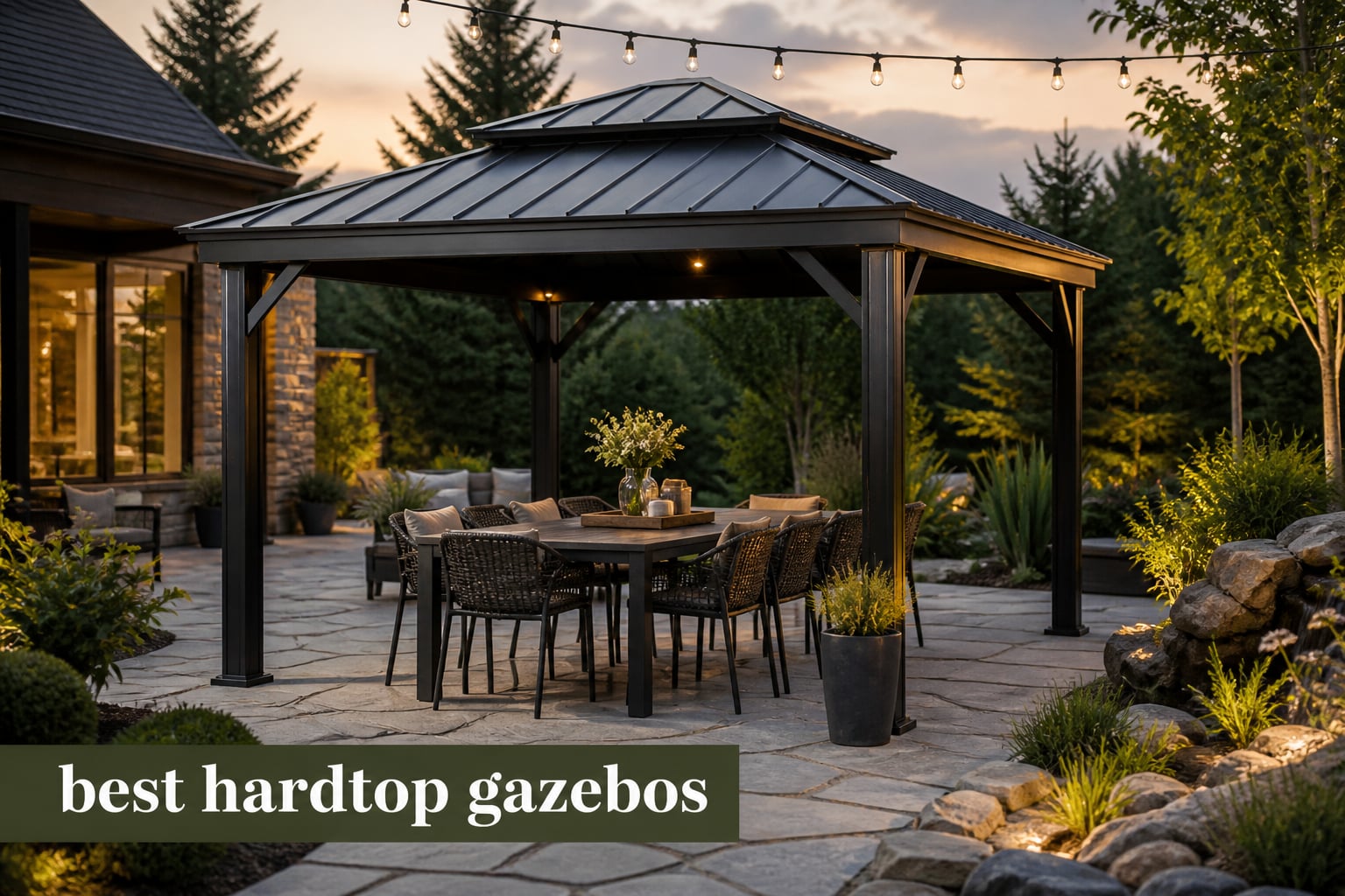 best hardtop gazebos