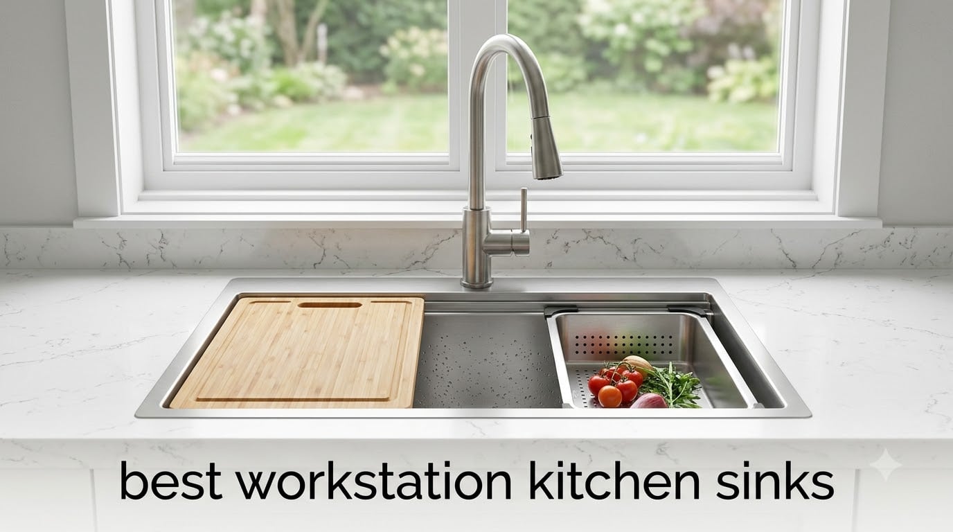 best workstation kitchen sinks