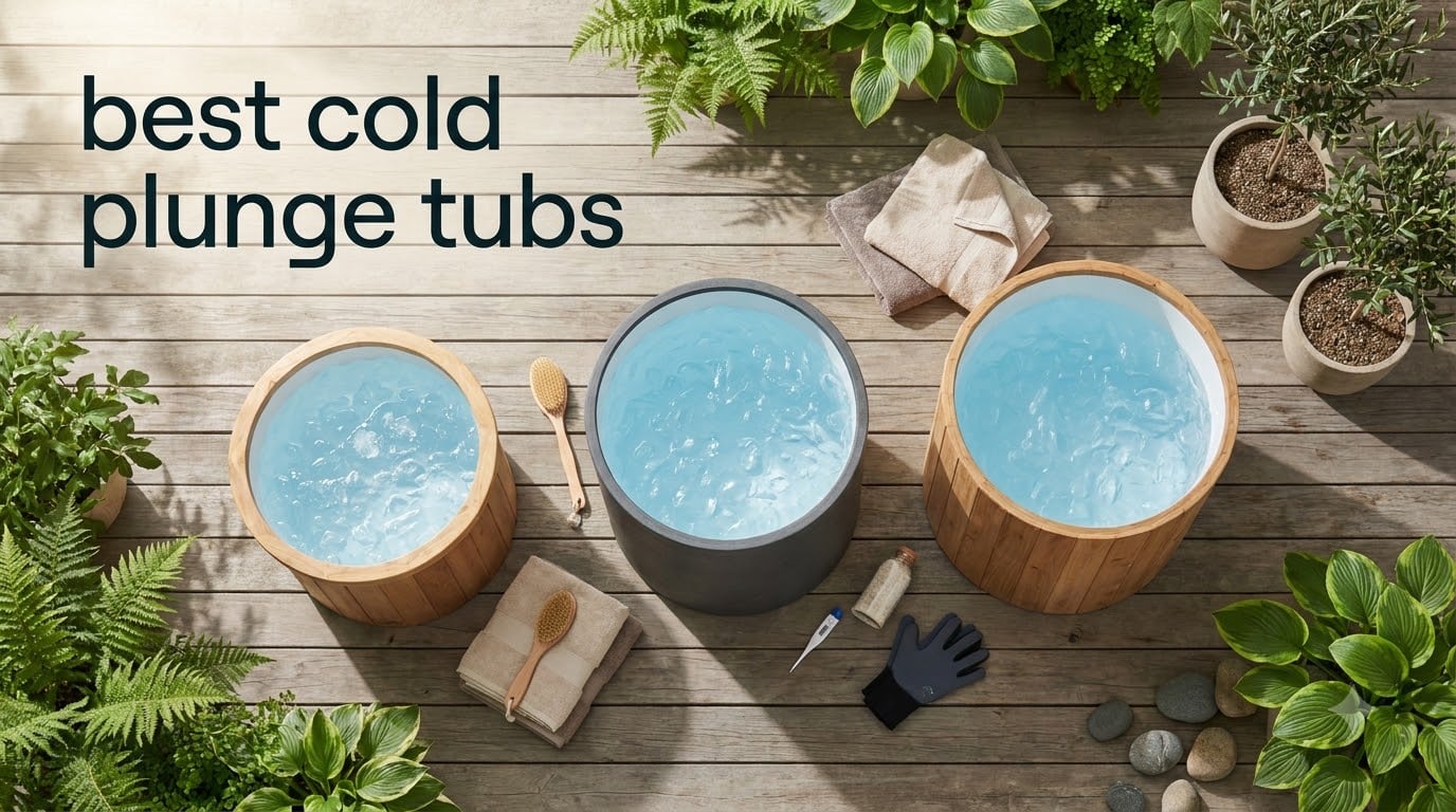 best cold plunge tubs