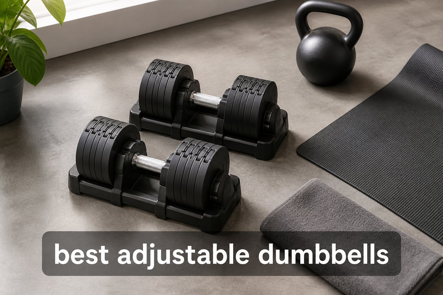 best adjustable dumbbells