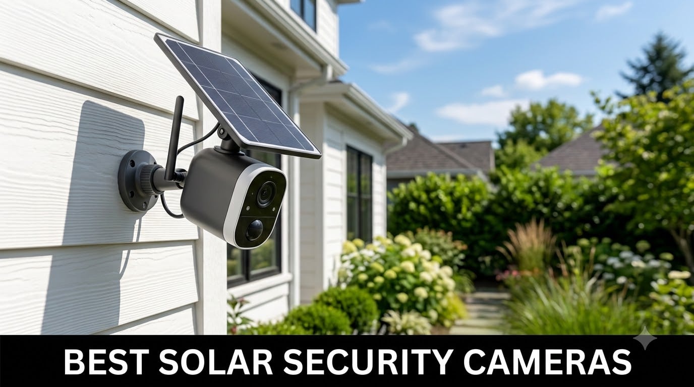 best solar security cameras