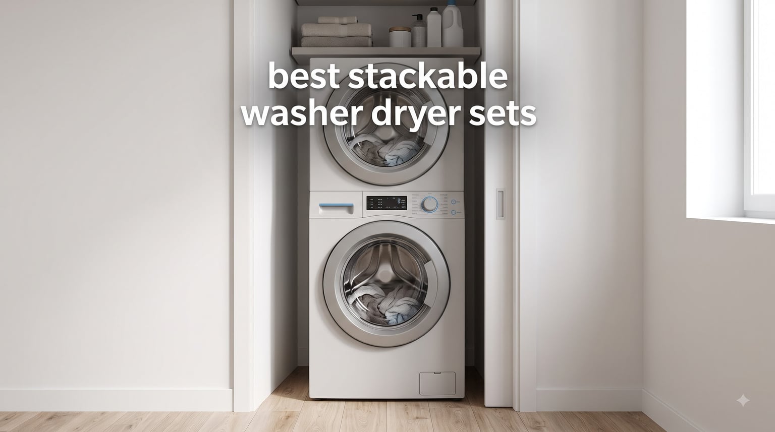 best stackable washer dryer sets