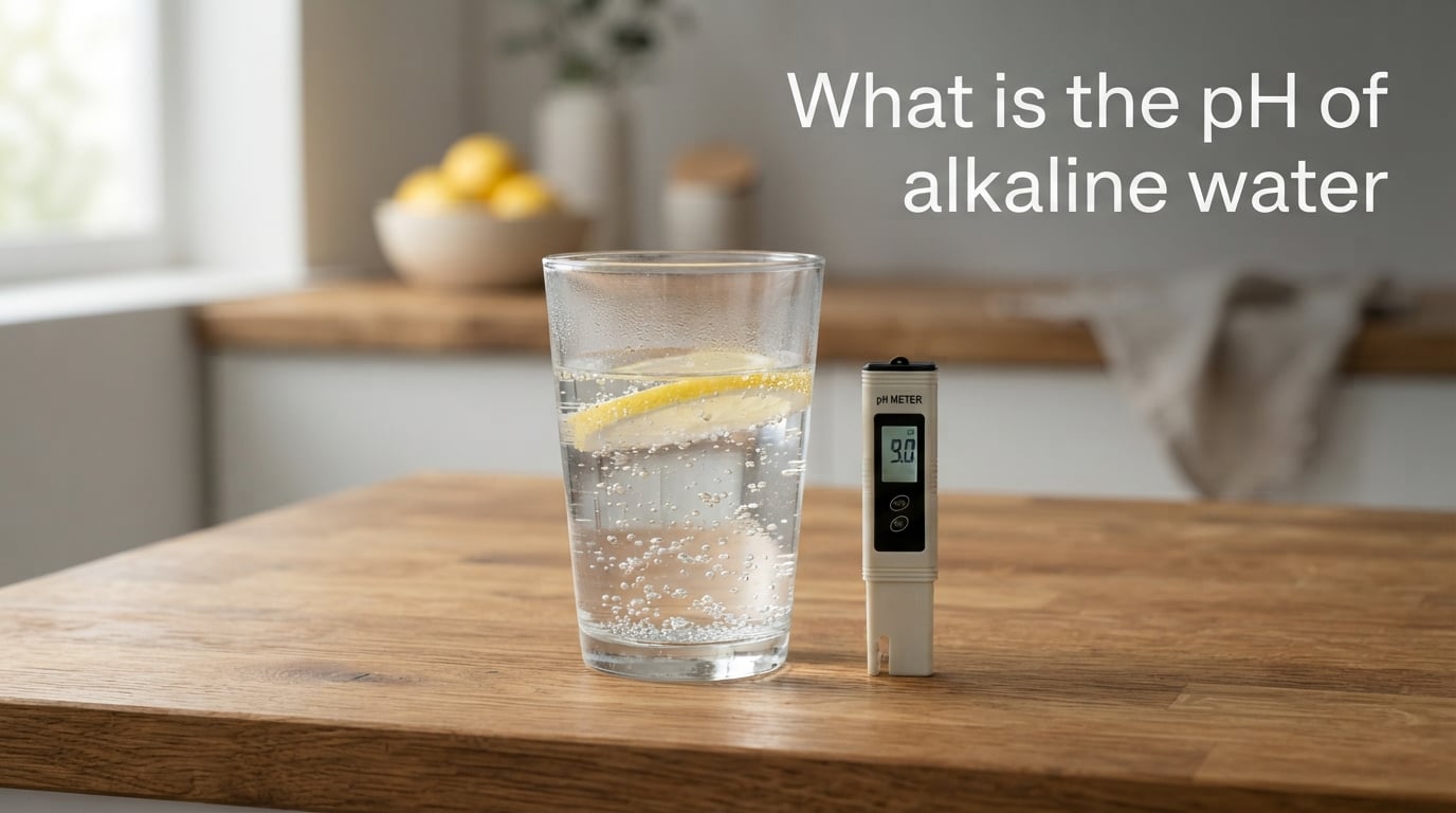 What is the pH of alkaline water