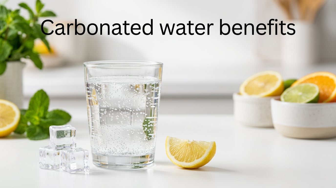Carbonated water benefits