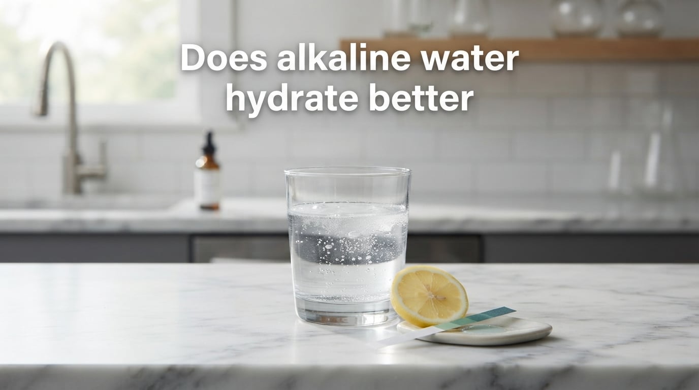 Does alkaline water hydrate better
