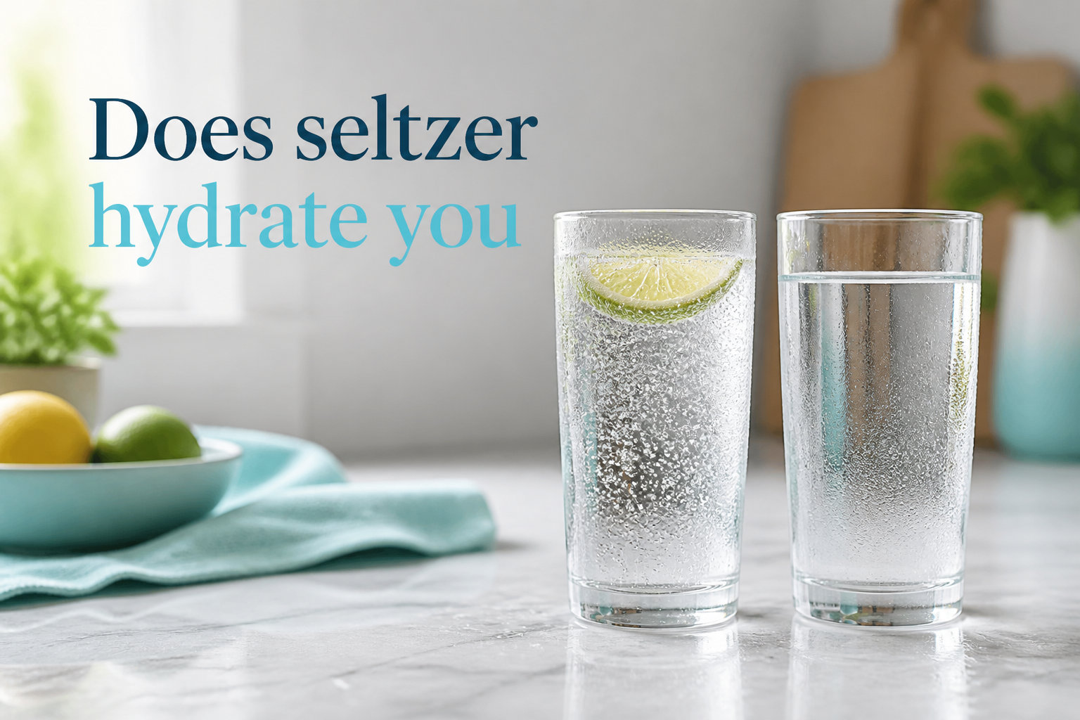 Does seltzer hydrate you