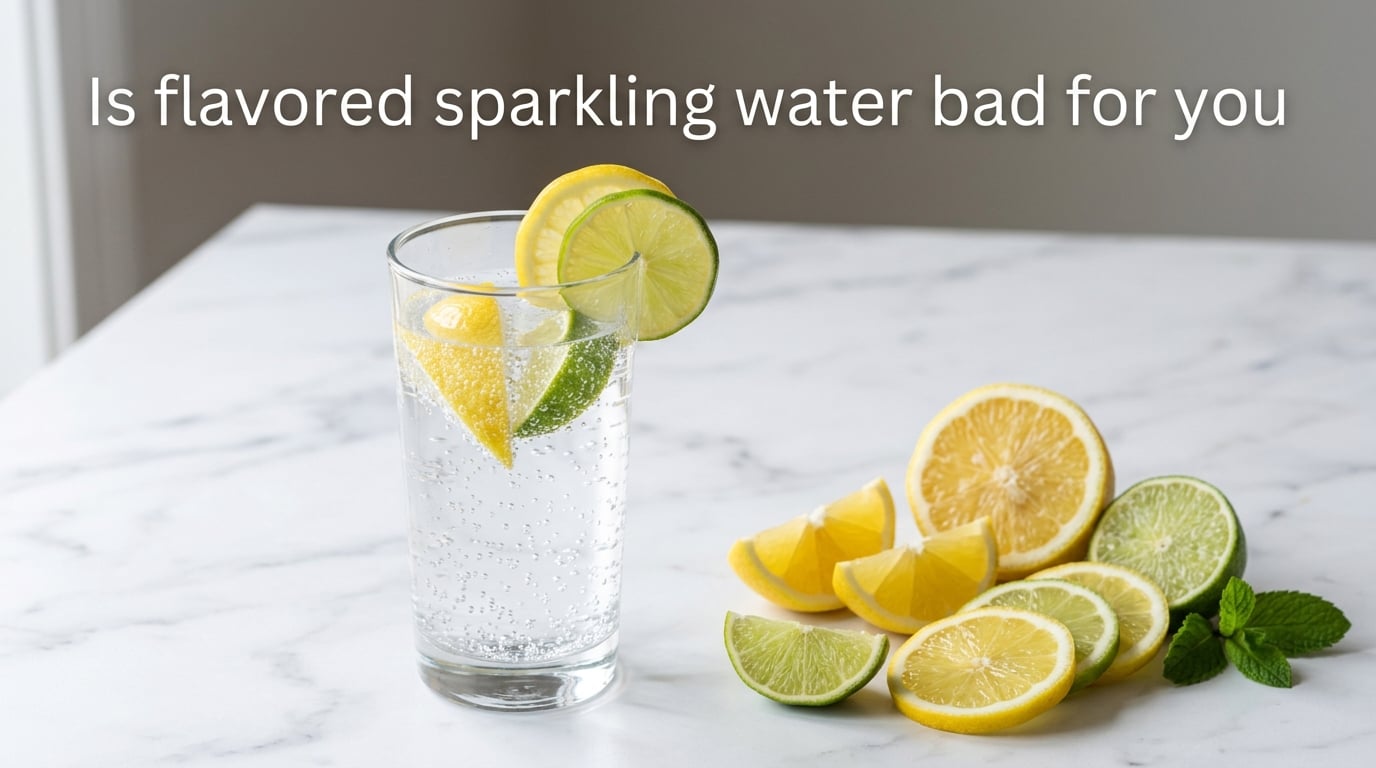 Is flavored sparkling water bad for you