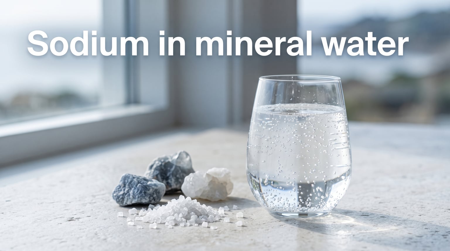 Sodium in mineral water