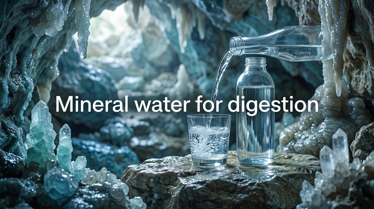 Mineral water for digestion