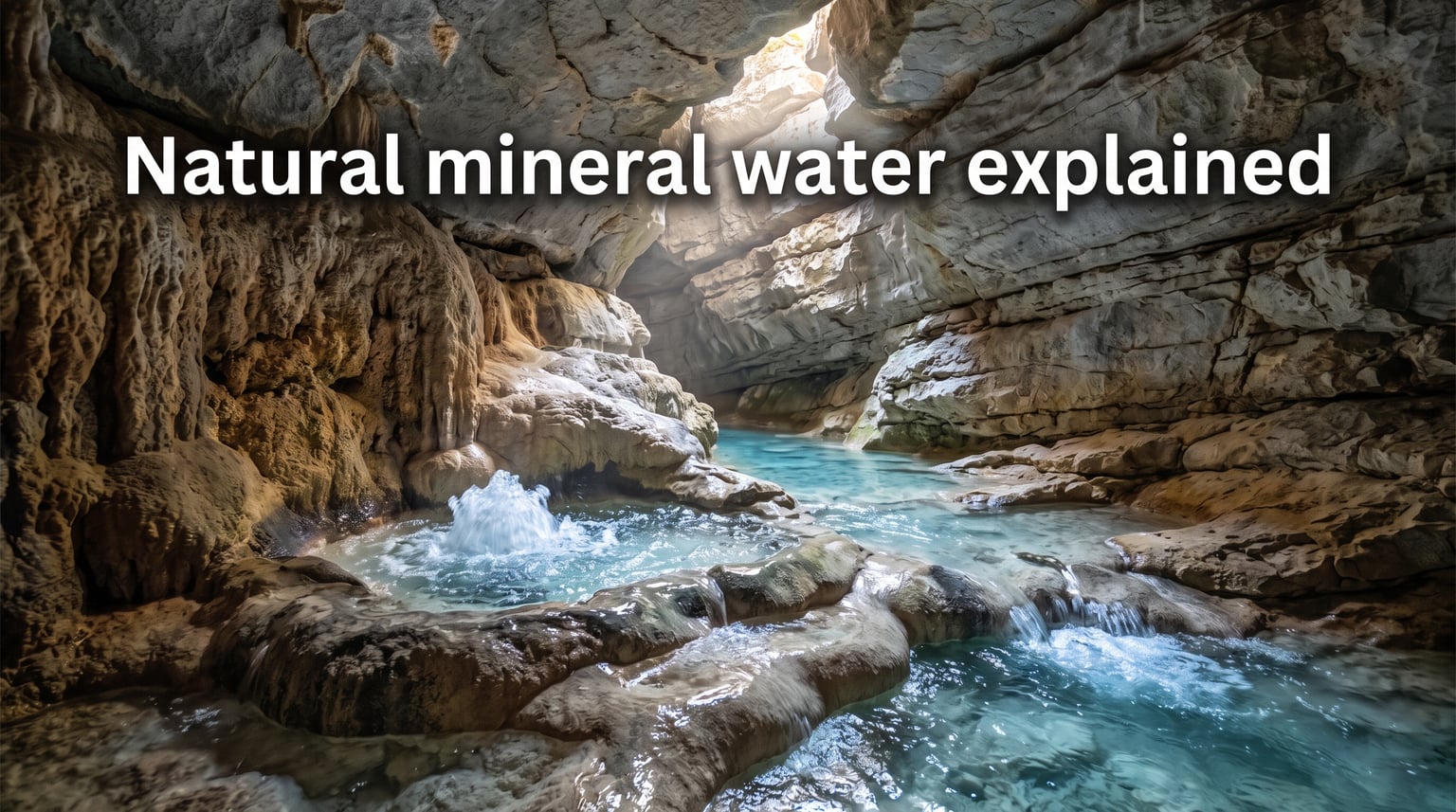Natural mineral water explained