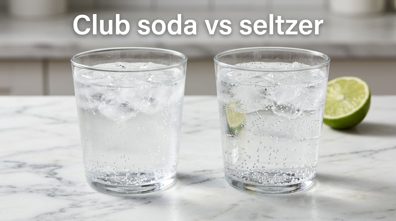 Club soda vs seltzer