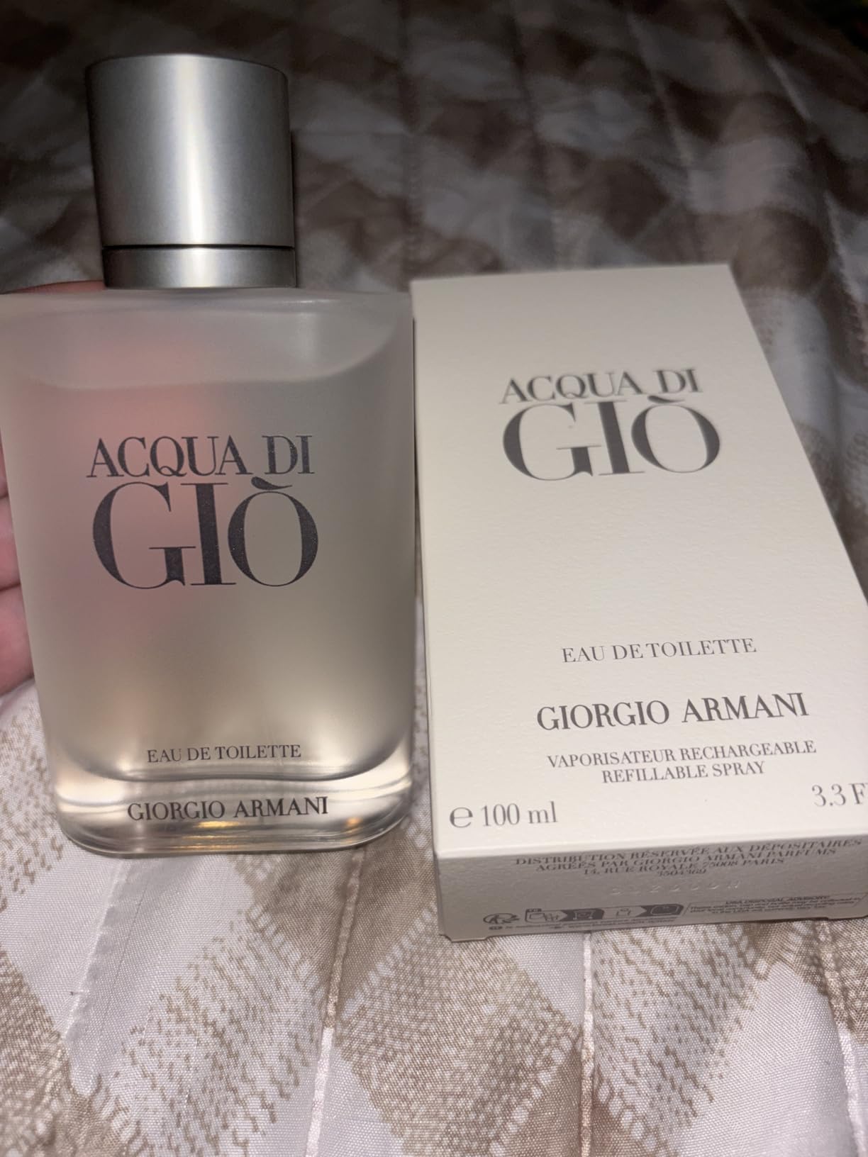 Armani Beauty Acqua di Giò Eau de Toilette - Fresh Aquatic Mens Cologne customer photo 2