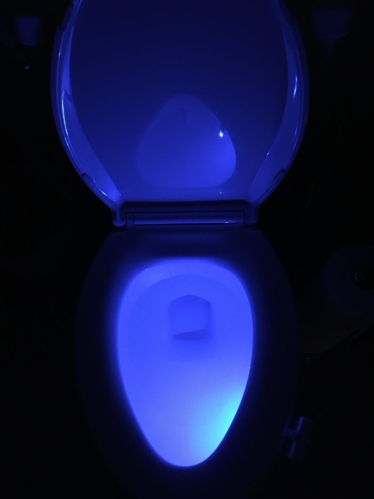 Kohler K-3493-7 Highline Classic Pressure Lite Comfort Height Elongated 1.4 gpf Toilet with Left-Hand Trip Lever, Less Seat, Black Black customer photo 1
