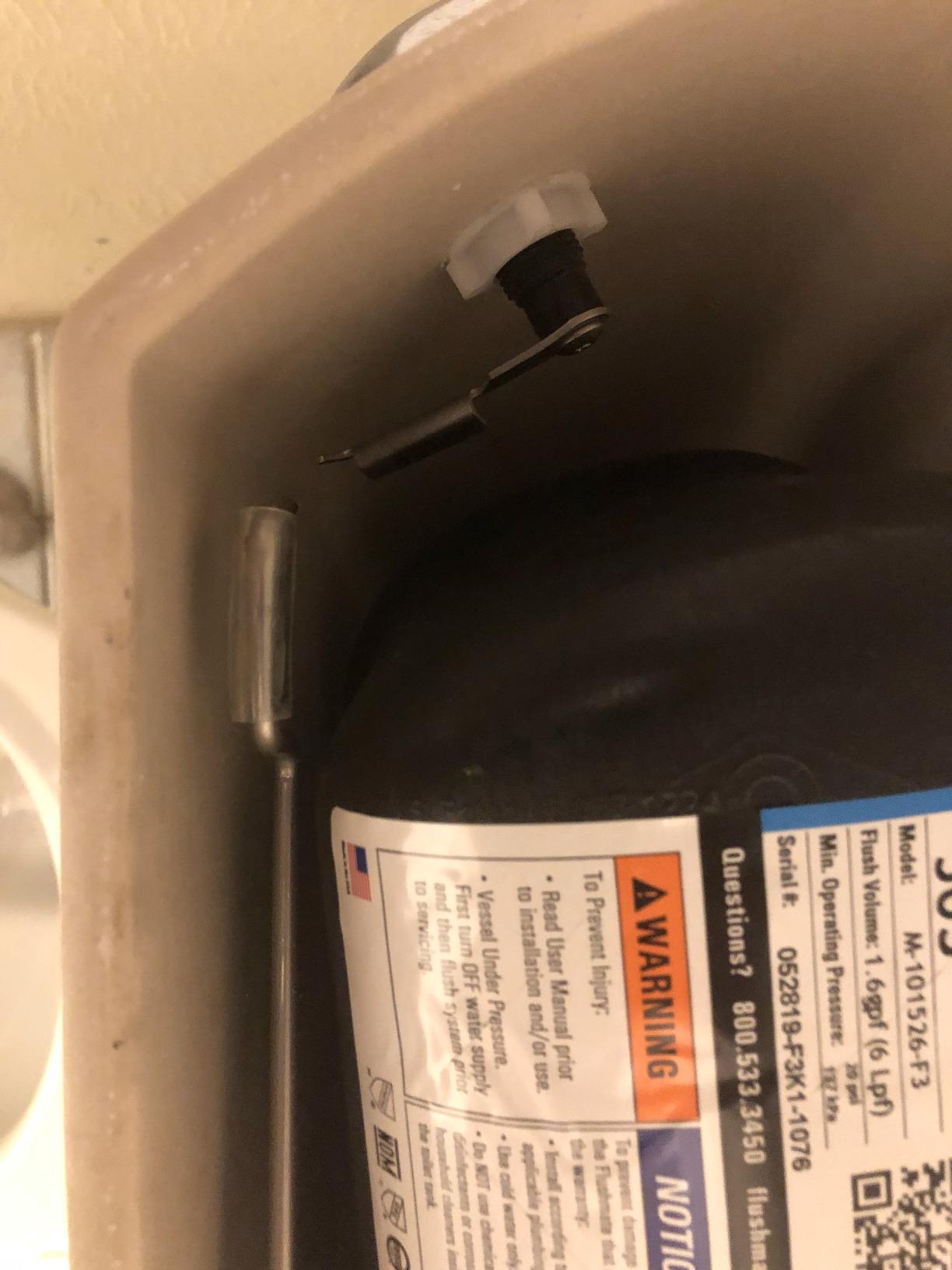 Kohler K-3493-7 Highline Classic Pressure Lite Comfort Height Elongated 1.4 gpf Toilet with Left-Hand Trip Lever, Less Seat, Black Black customer photo 2