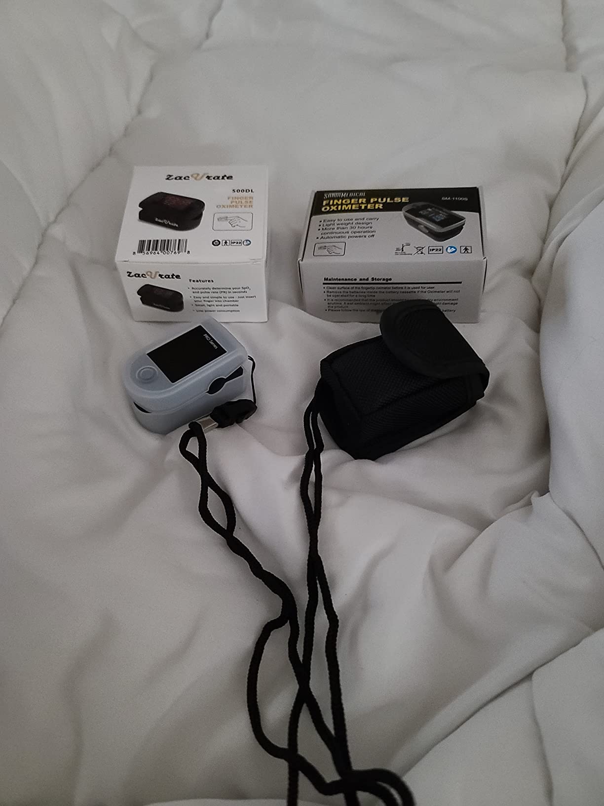 Santamedical Generation 2 Fingertip Pulse Oximeter with Lanyard customer photo 2