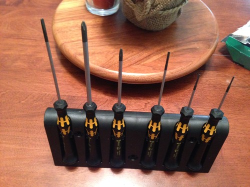 Wera 05030170001 1578 A/6 ESD SCREWDRIVER SET AND RACK FOR ELECTRONIC APPLICATIONS 6 PIECES customer photo 2