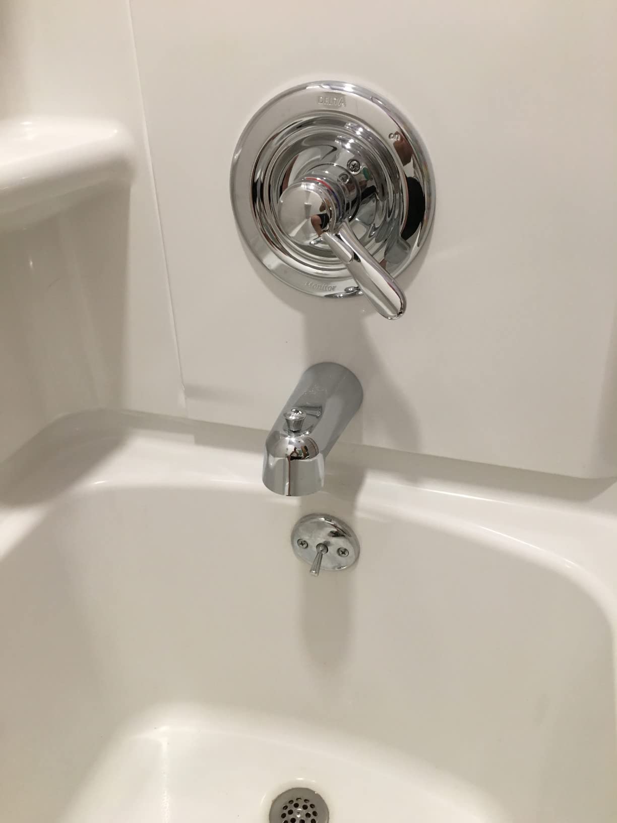 Delta Faucet Lahara 17 Series Dual-Function Shower Handle Valve Trim Kit, Chrome T17038 (Valve Not Included) customer photo 2