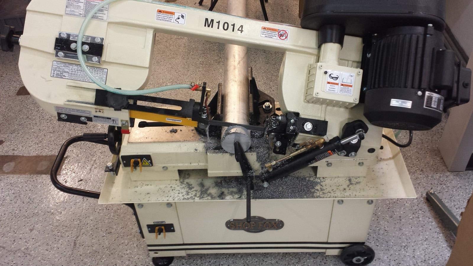 Shop Fox M1014 7 in. x 12 in. 1 HP Metal-Cutting Bandsaw customer photo 1