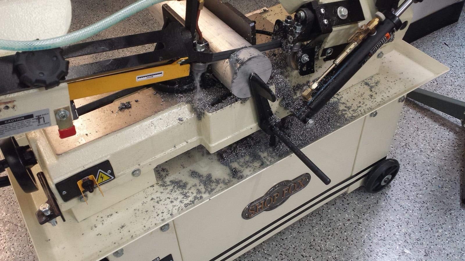 Shop Fox M1014 7 in. x 12 in. 1 HP Metal-Cutting Bandsaw customer photo 2