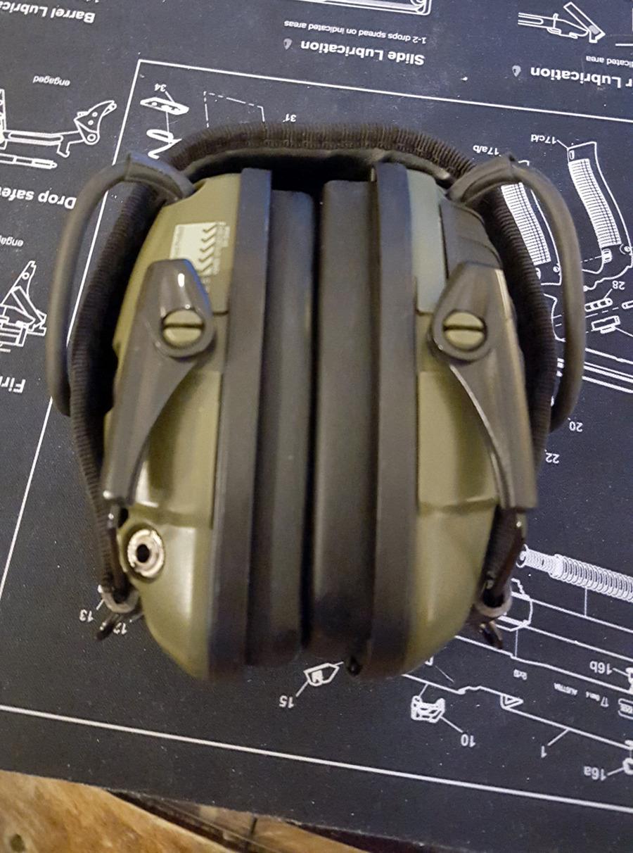 Howard Leight by Honeywell R-01526, Impact Sport Earmuffs, Olive Drab Green. customer photo 1