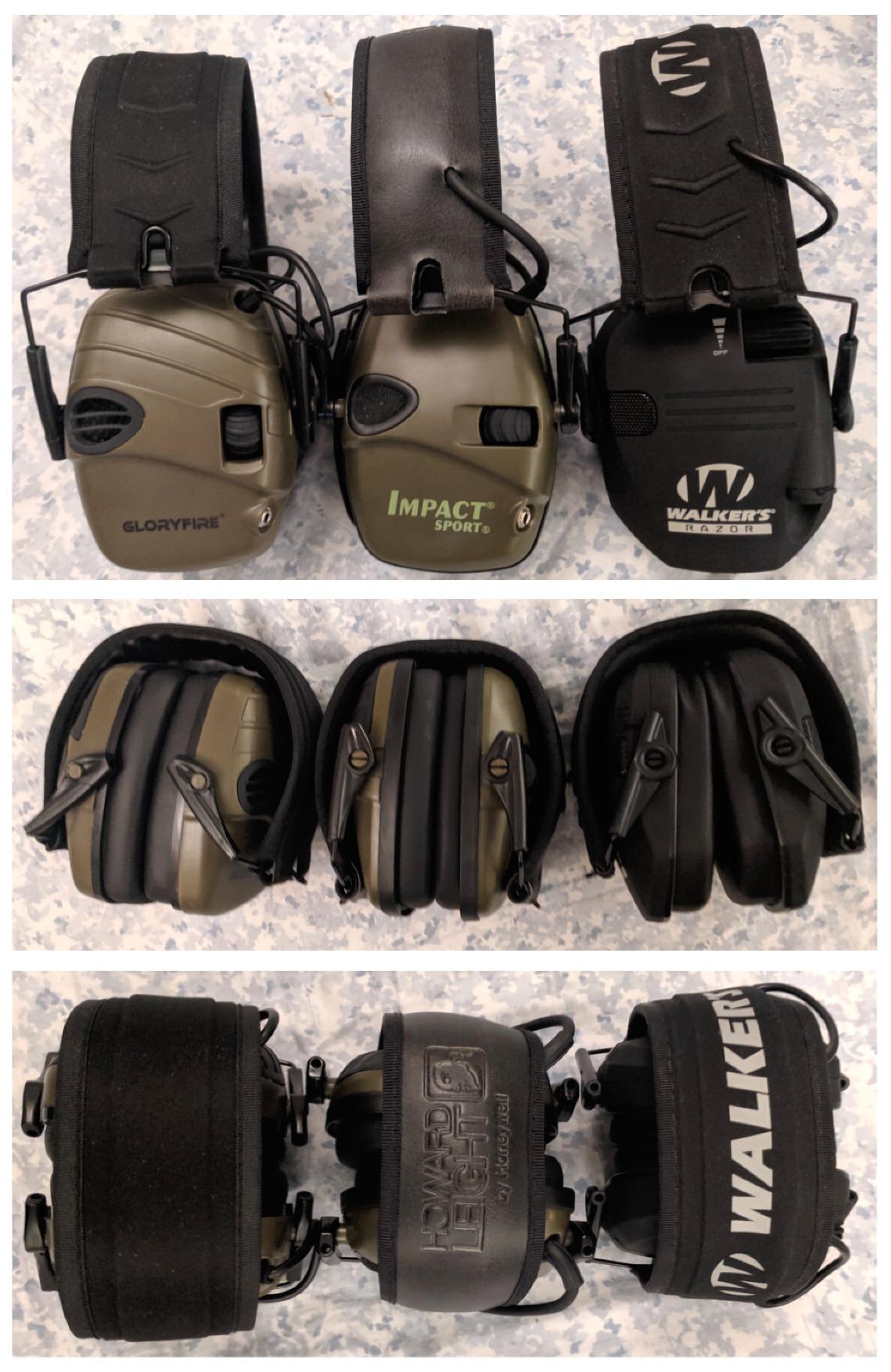 Howard Leight by Honeywell R-01526, Impact Sport Earmuffs, Olive Drab Green. customer photo 2