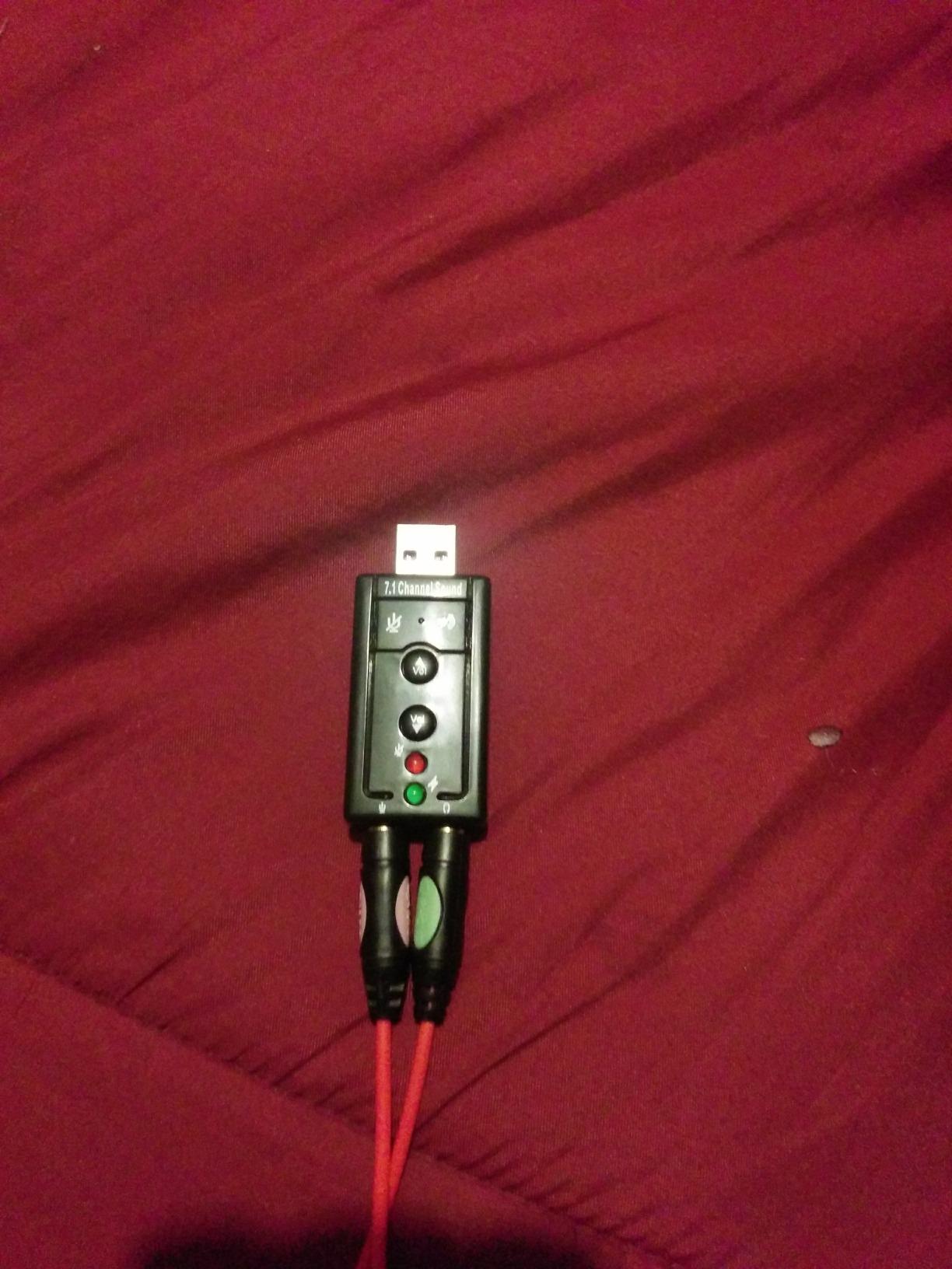 7.1 Channel USB External Sound Card Audio Adapter customer photo 2