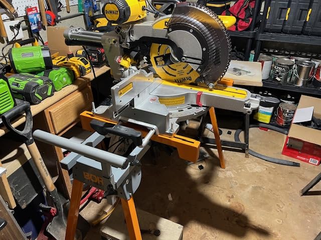BORA Miter Saw Stand Universal Fit Heavy Duty Portable Design - PM-4000 customer photo 2