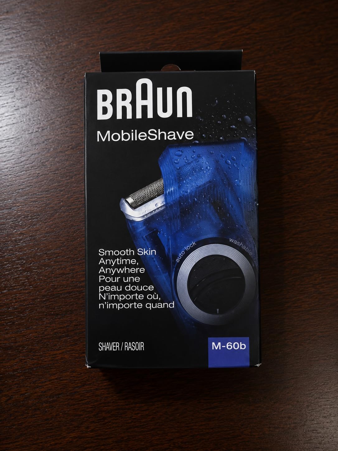 Braun Electric Razor for Men, M60b Mobile Electric Foil Shaver, Washable customer photo 1