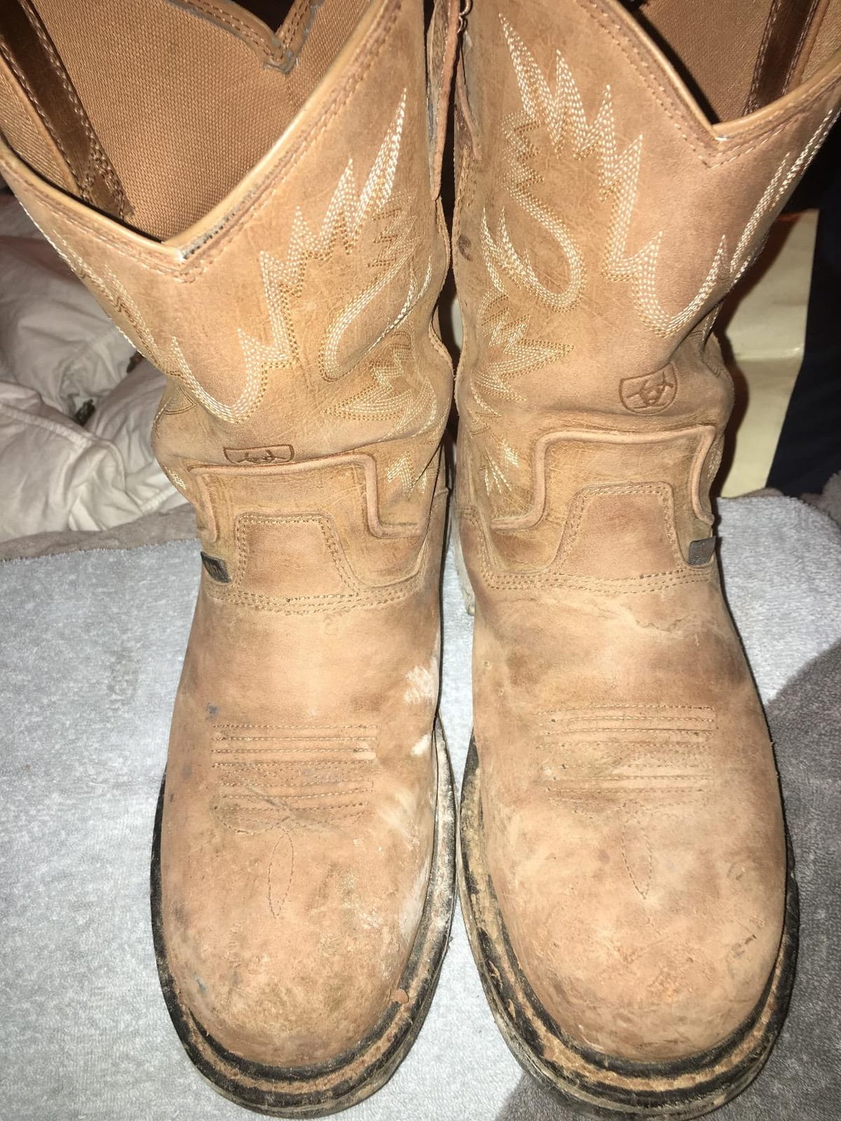 Ariat Men's WorkHog Waterproof Composite Toe Work Boot customer photo 1