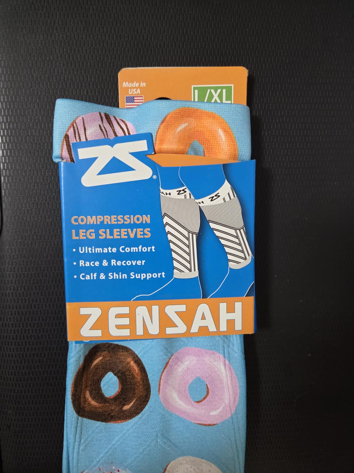 Zensah Running Leg Compression Sleeves - Shin Splint, Calf Compression Sleeve Men and Women customer photo 1