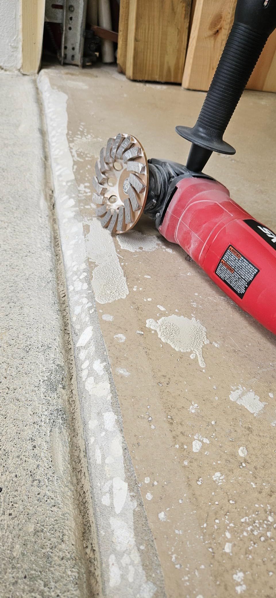 SKIL 9295-01 6.0 Amp 4-1/2-Inch Angle Grinder customer photo 1