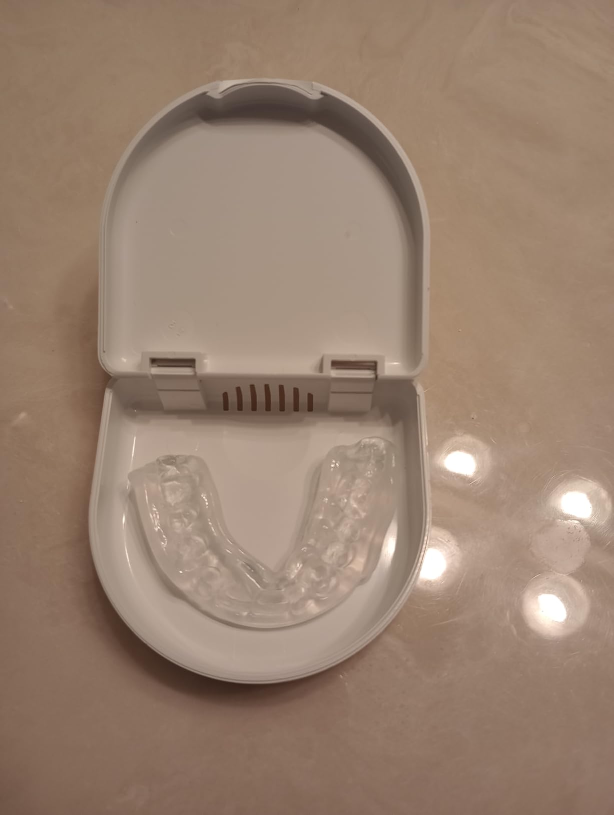 The Doctor's NightGuard Mouth Guard for Grinding Teeth at Night, 1 Count | BPA-Free, Dental Guard for Bruxism, Night Guard for Teeth, Includes Storage Case customer photo 1