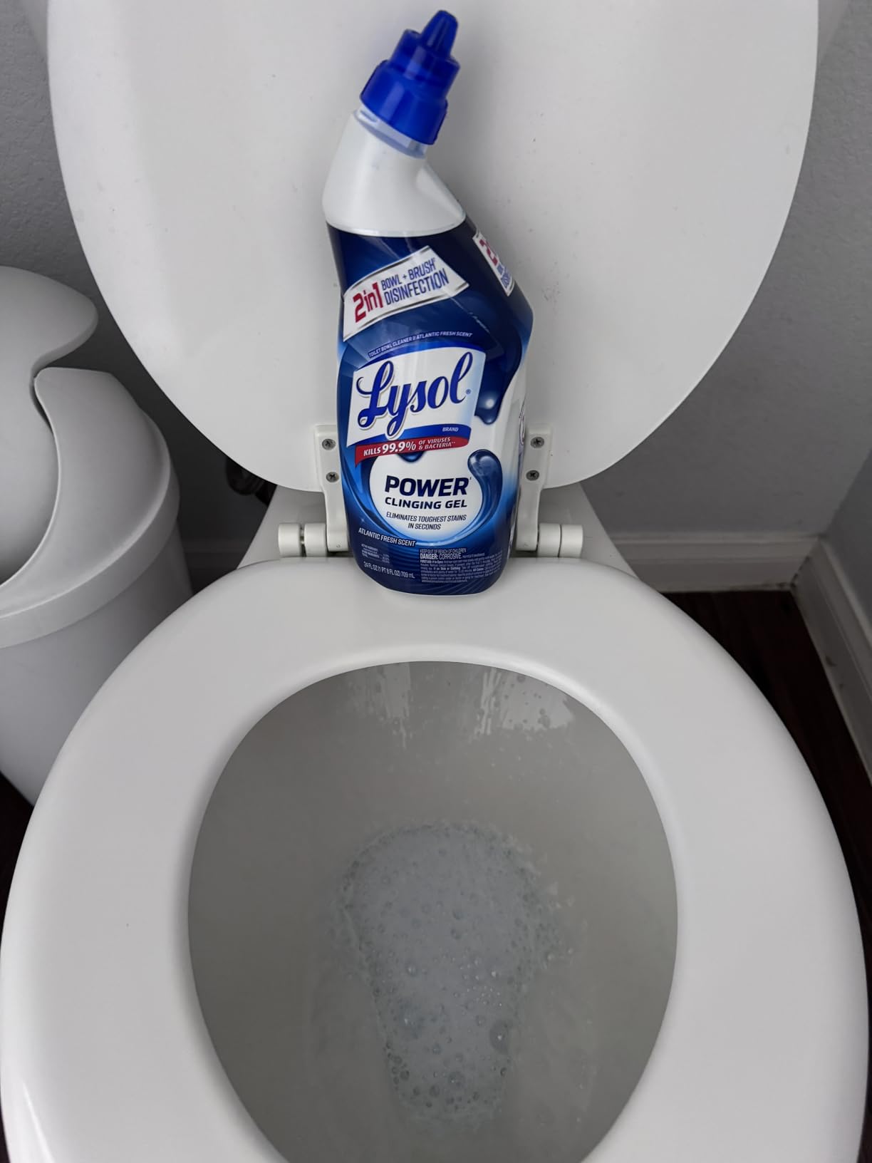 Lysol Toilet Bowl Cleaner Clinging Gel, Power, 24 oz, 2 Pack customer photo 1