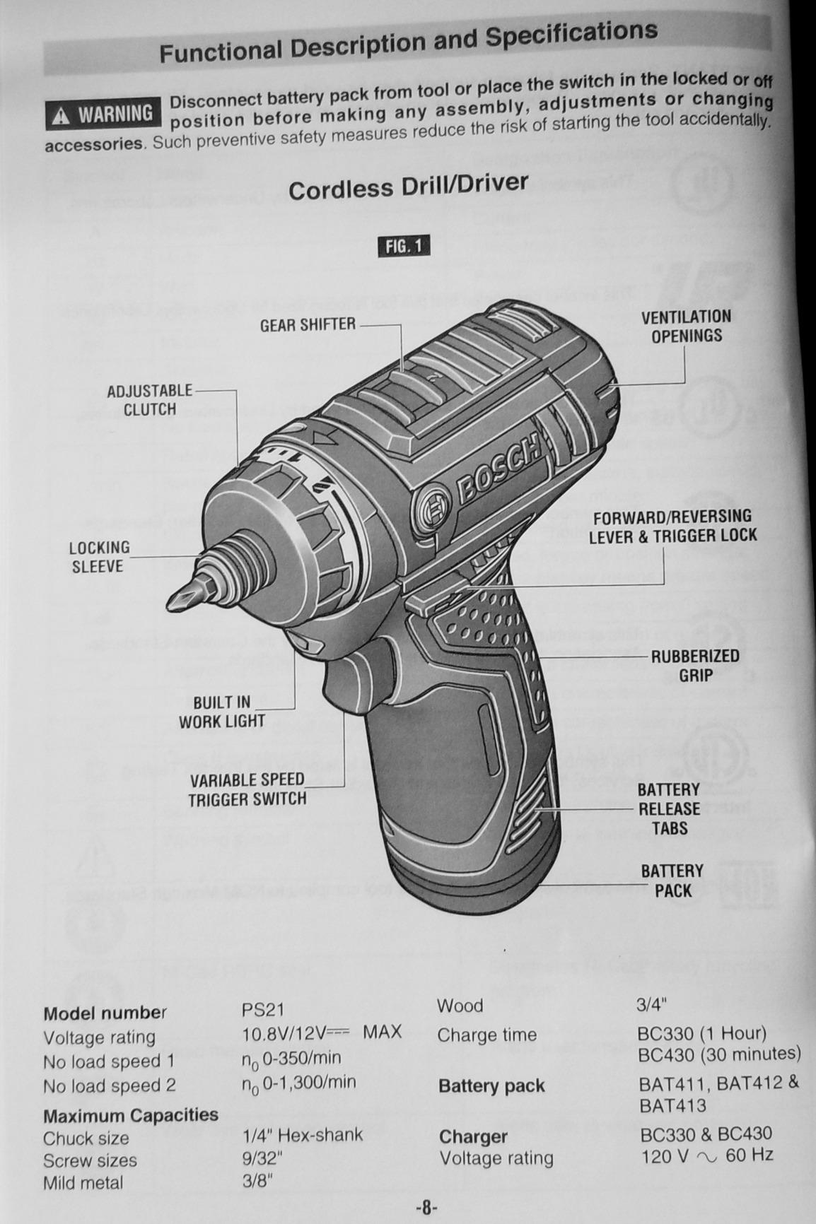Bosch PS21-2A 12V Max Two-Speed Pocket Driver Kit with Batteries & Charger customer photo 2