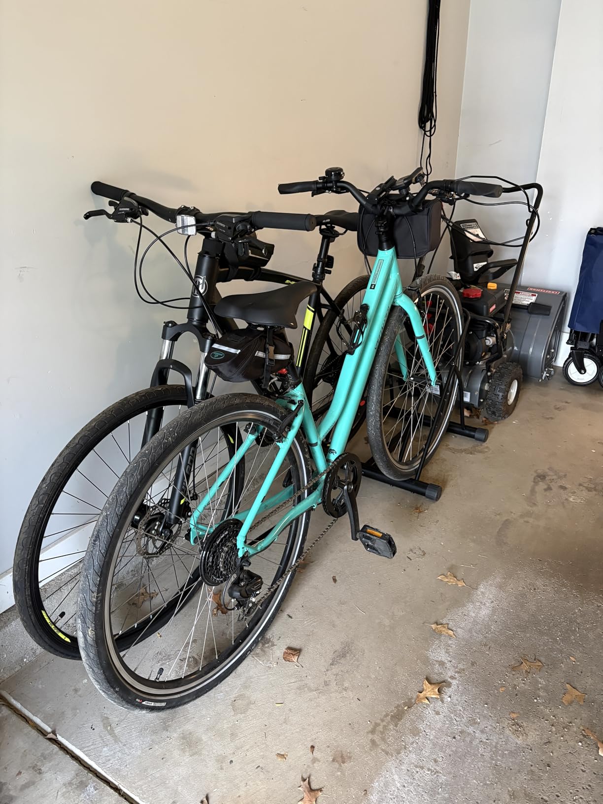 Bike Rack - Dual Bicycle Stand for Mountain, Road, or Kid's Bikes - Indoor or Outdoor Steel Bicycle Storage - Tire Rack for Truck by RAD Cycle customer photo 1