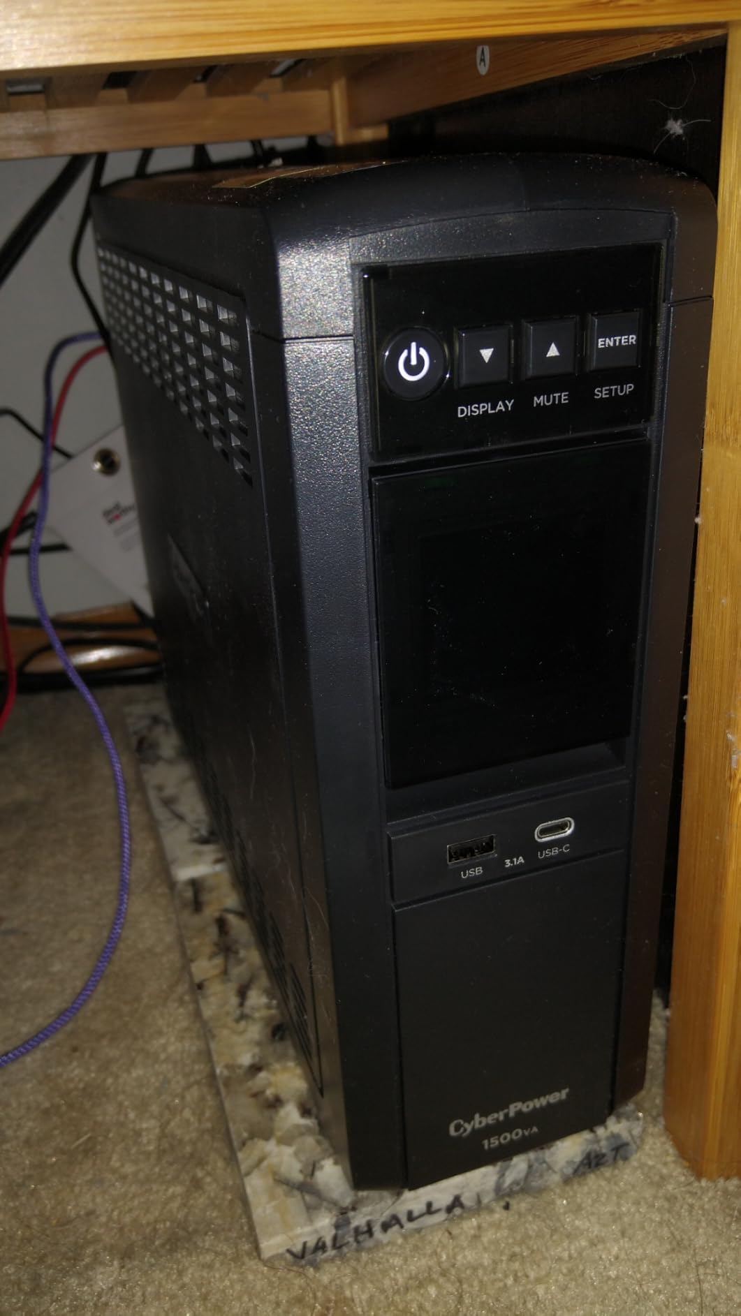 CyberPower CP1500PFCLCD PFC Sinewave UPS Battery Backup and Surge Protector customer photo 1