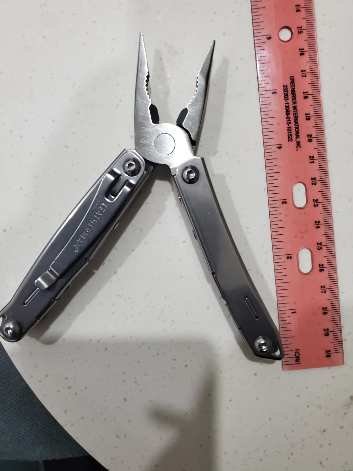 LEATHERMAN Wingman Multi-Tool, Spring-Action Pliers and Scissors, Stainless customer photo 2