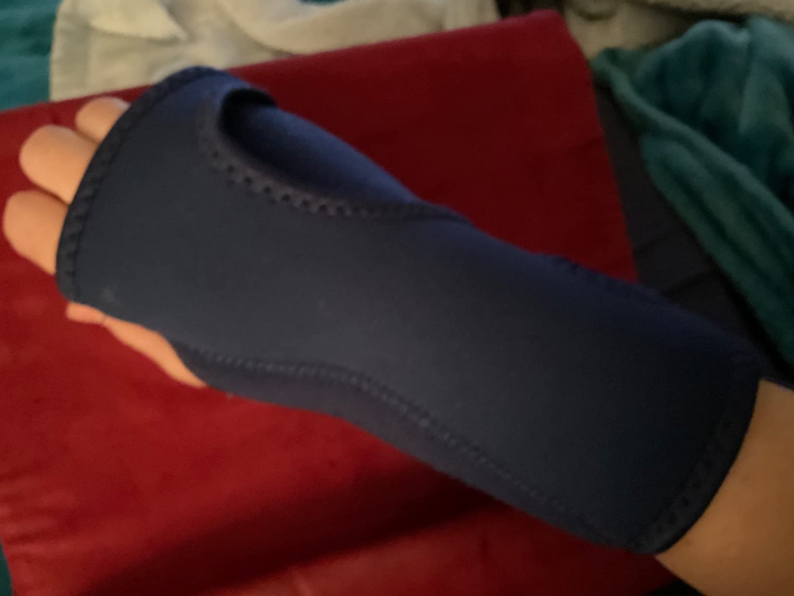 ACE Brand Night Wrist Sleep Support, Adjustable | Helps relieve symptoms of carpal tunnel syndrome and other wrist injuries customer photo 2