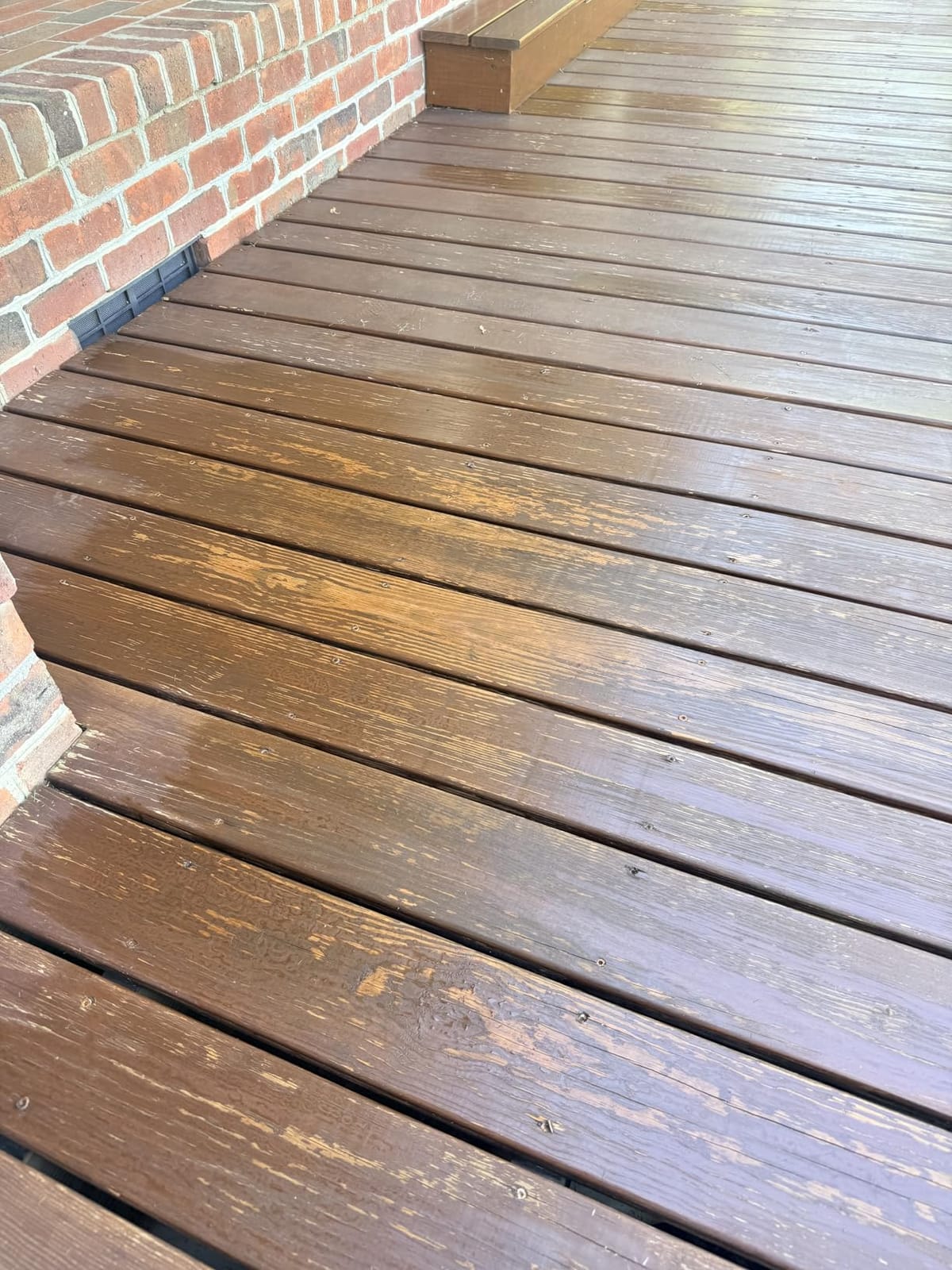 DEFY Extreme Wood Stain and Sealer in One - 1 Gallon Semi-Transparent Waterproof Coating for All Wood Types - Cedar Tone customer photo 2