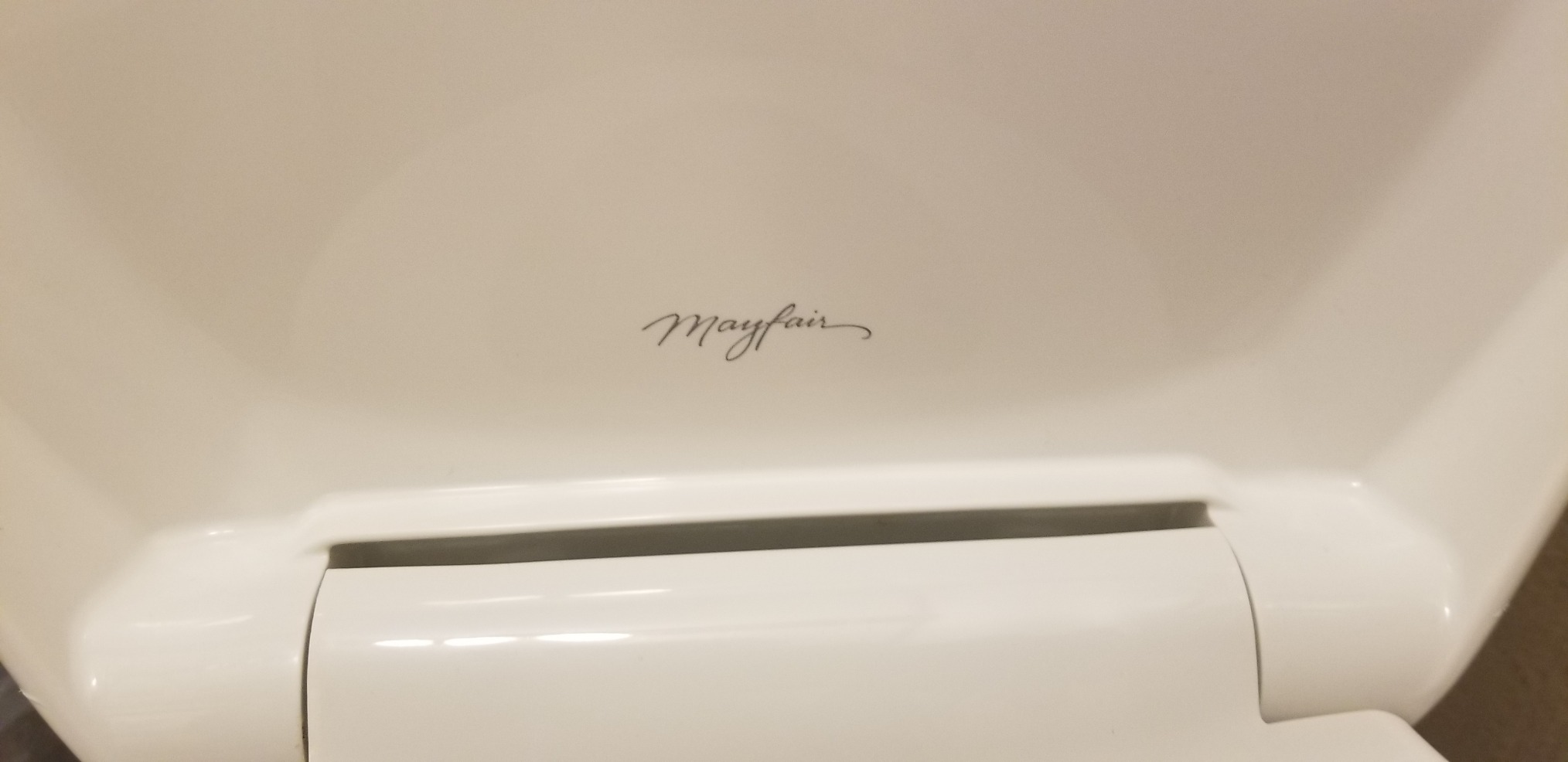 Carex Health Brands Hinged Elongated Toilet Seat Riser, Adds 3.5 Inches of Height to Toilet, 300 Pound Weight Capacity, Raised Toilet Seat, White (FGB32100 0000) customer photo 1