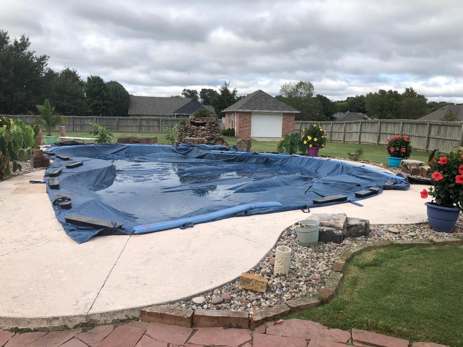 Robelle 20 x 40 ft Heavy Duty Super Winter Pool Cover for Inground Pools customer photo 1
