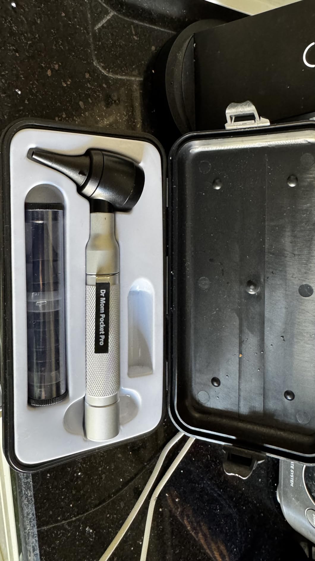 4th Generation Doctor Mom LED Pocket Pro Otoscope with Both Adult and Pediatric Disposable Specula Tips, Battery, and Protective Hard Plastic Case customer photo 2