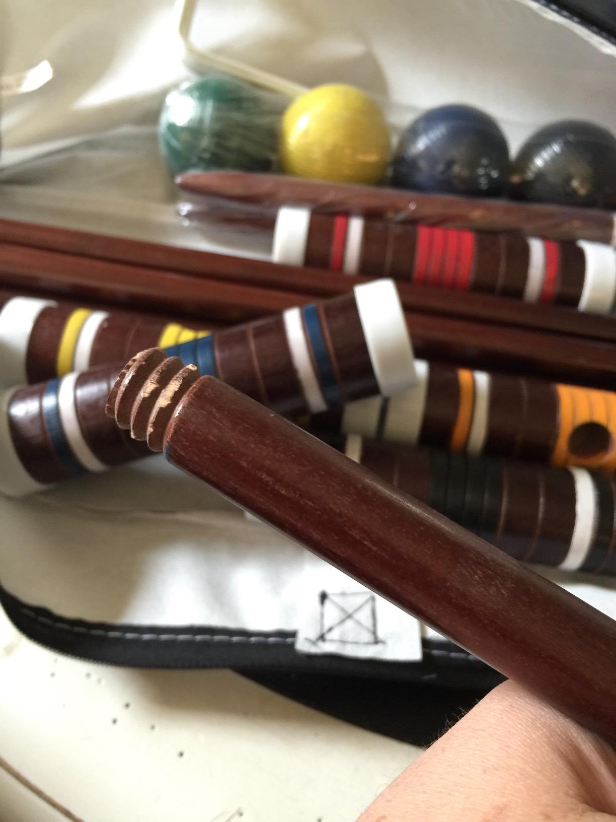 Franklin Sports Intermediate Croquet Set customer photo 1